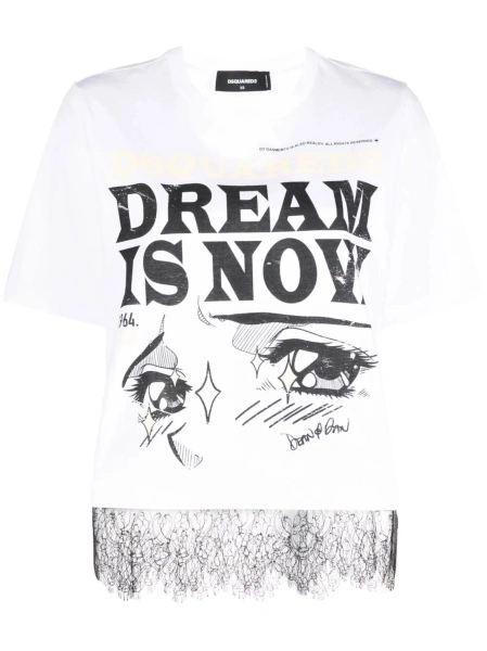 Tricou DSQUARED2 alb