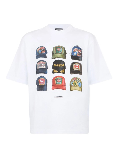 Tricou DSQUARED2 alb