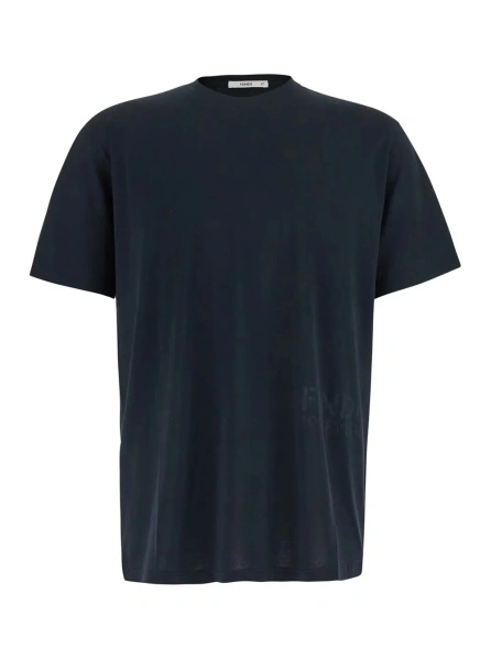 Tricou Fendi negru din bumbac