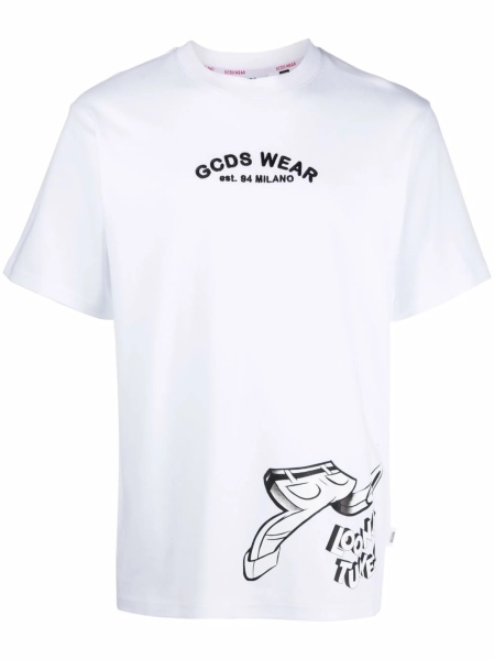 Tricou GCDS alb