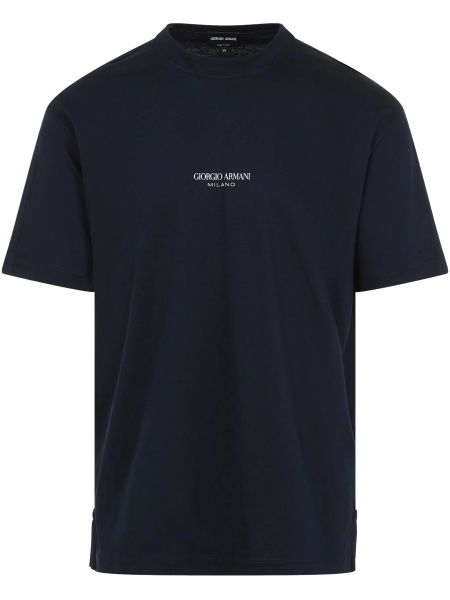 Tricou Giorgio Armani albastru