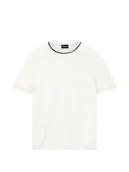 Tricou Giorgio Armani alb