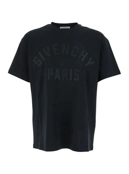 Tricou Givenchy negru din bumbac