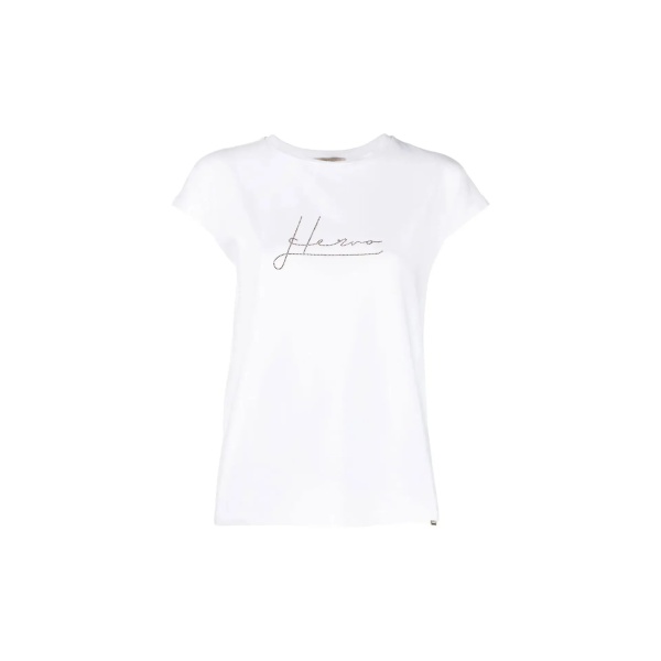 Tricou Herno Crystal-Embellished Logo T-shirt