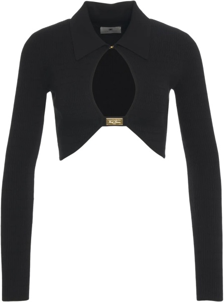 Tricou Knit top with logo details