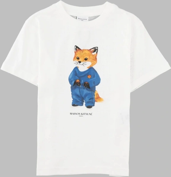 Tricou MAISON KITSUNÉ T-Shirt Con Stampa