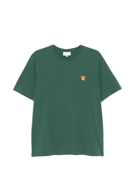 Tricou MAISON KITSUNÉ verde