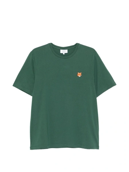 Tricou MAISON KITSUNÉ verde