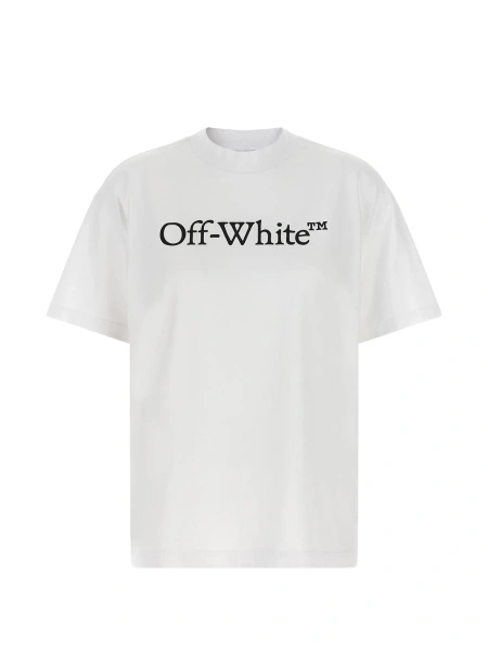Tricou Off-White alb din bumbac