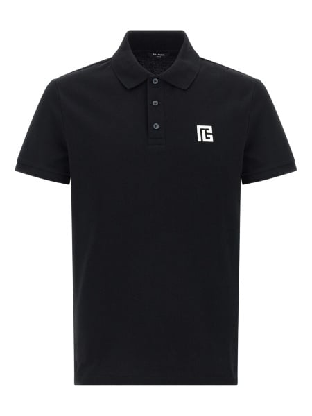 Tricou Polo Balmain negru