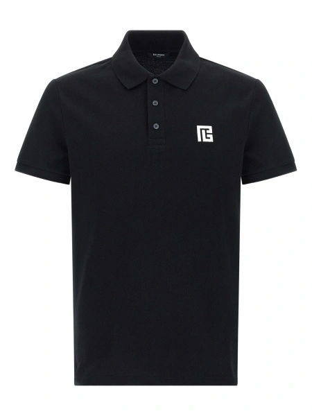 Tricou Polo Balmain negru