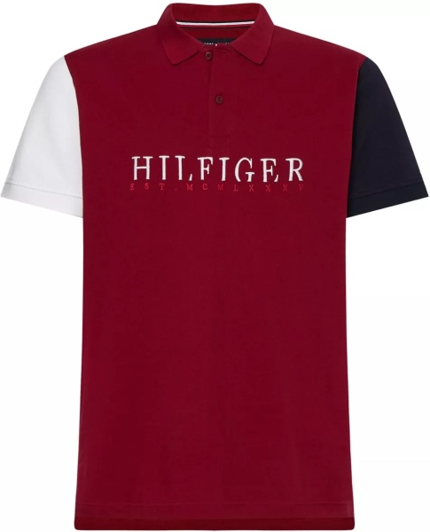Tricou Polo Branded Colorblock Regular Polo MW0MW220900KP