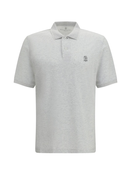 Tricou Polo Brunello Cucinelli gri