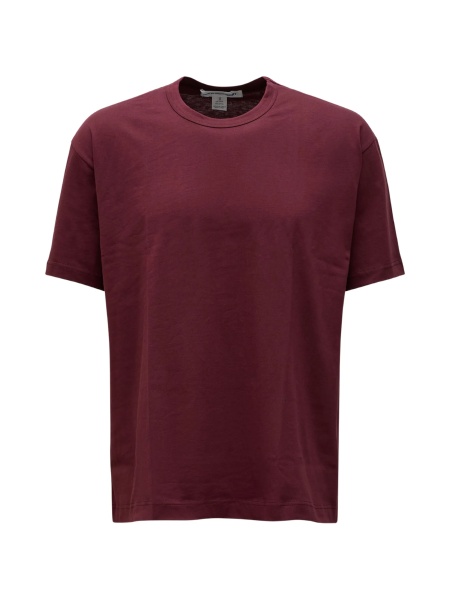 Tricou Polo Comme des Garçons rosu