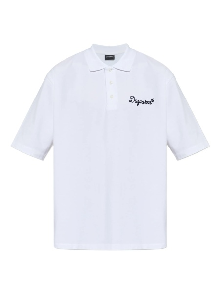 Tricou Polo DSQUARED2 alb