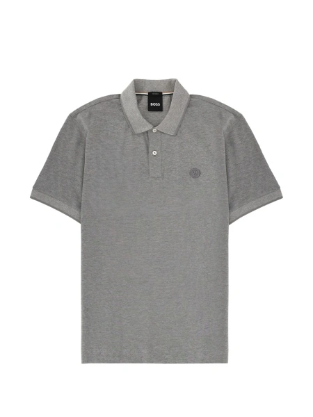 Tricou Polo Hugo Boss gri