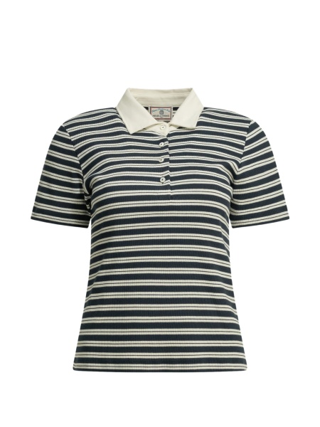 Tricou Polo INES DE LA FRESSANGE albastru