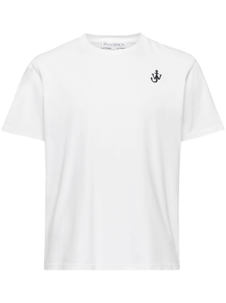 Tricou Polo JW Anderson alb