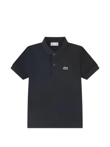 Tricou Polo Lacoste Kids negru