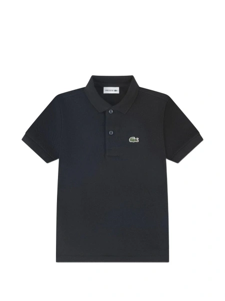 Tricou Polo Lacoste Kids negru