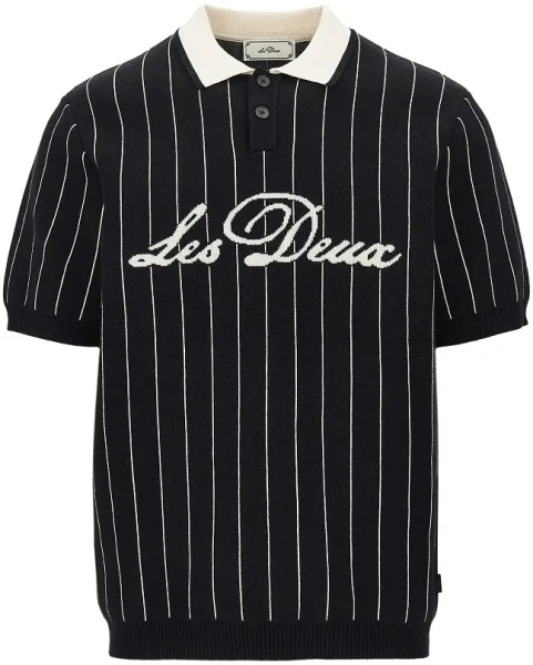 Tricou polo LES DEUX negru