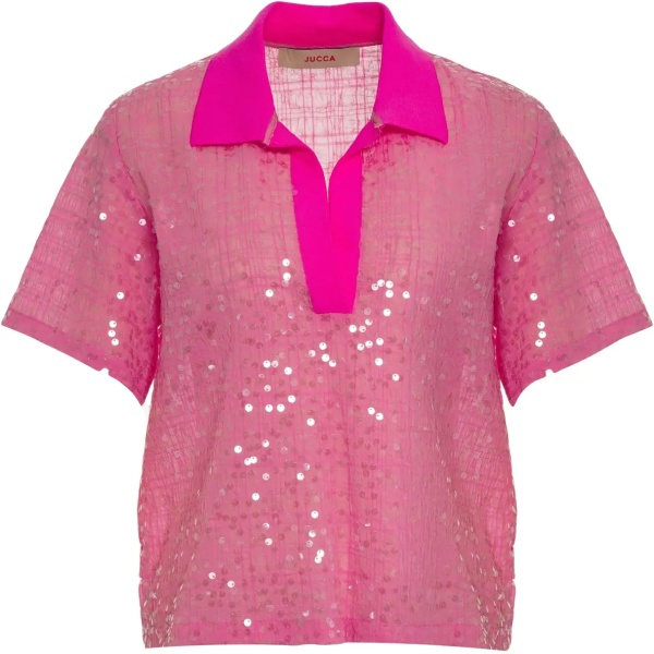 Tricou Polo Polo shirt with sequins