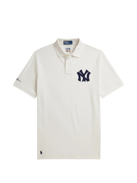 Tricou Polo Ralph Lauren alb din bumbac