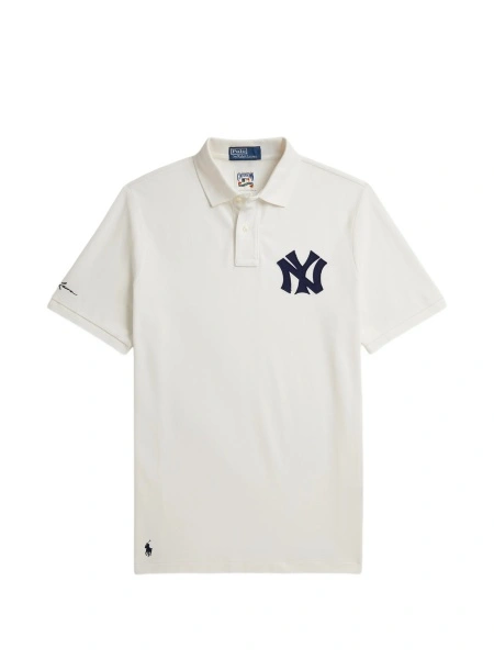 Tricou Polo Ralph Lauren alb din bumbac
