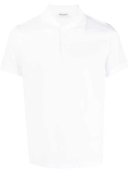 Tricou Polo Saint Laurent alb