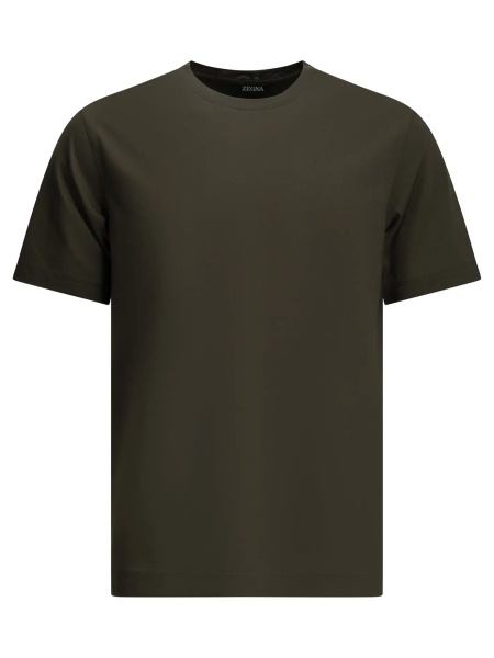 Tricou Pure cotton crew-neck T-shirt