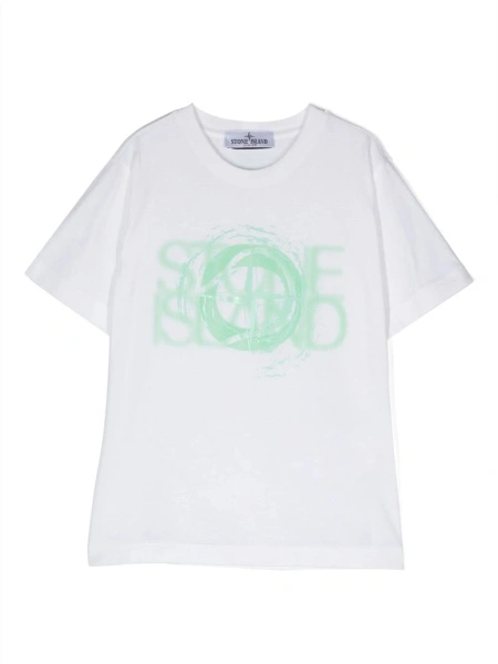 Tricou Stone Island alb