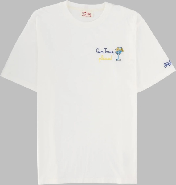 Tricou T-Shirt Con Ricamo