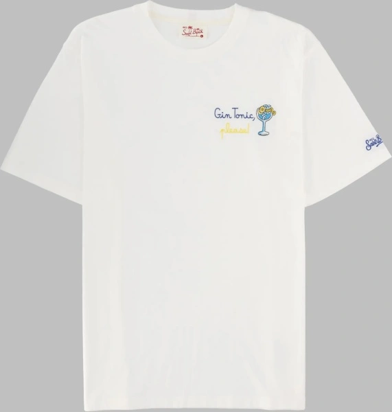 Tricou T-Shirt Con Ricamo