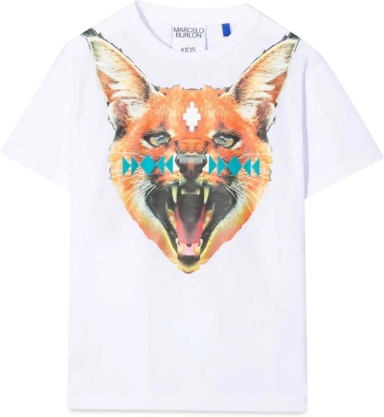 Tricou T-Shirt In Jersey Di Cotone Con Stampa*