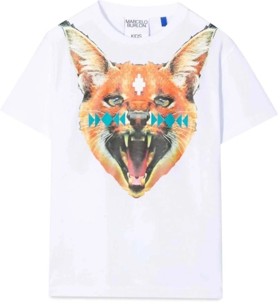 Tricou T-Shirt In Jersey Di Cotone Con Stampa*