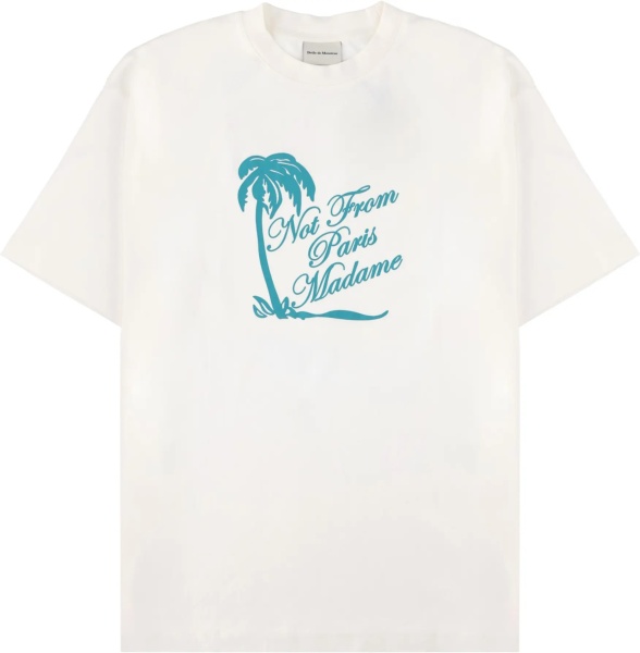 Tricou T-Shirt "Slogan Palmiers"