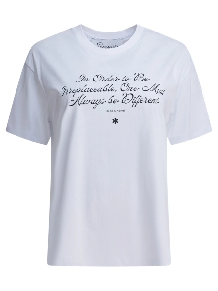 Tricou T-shirt with Coco Chanel citation