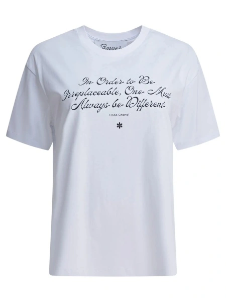Tricou T-shirt with Coco Chanel citation
