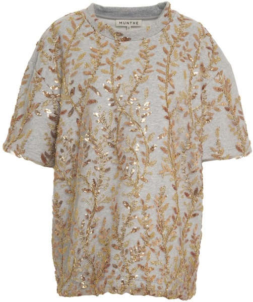 Tricou T-shirt with sequins 'Berfin'