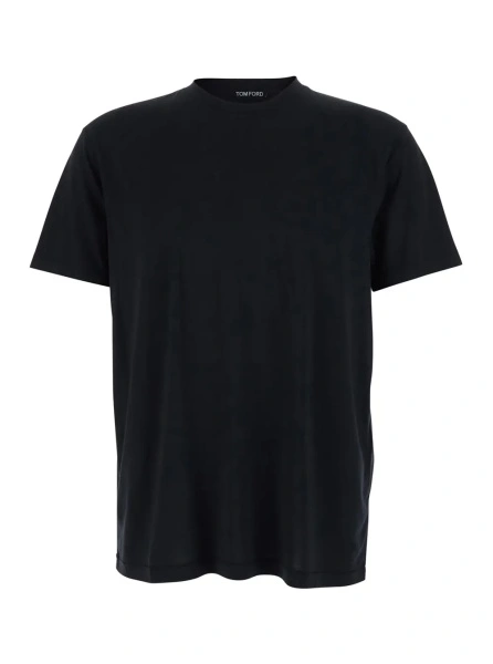 Tricou Tom Ford negru din bumbac