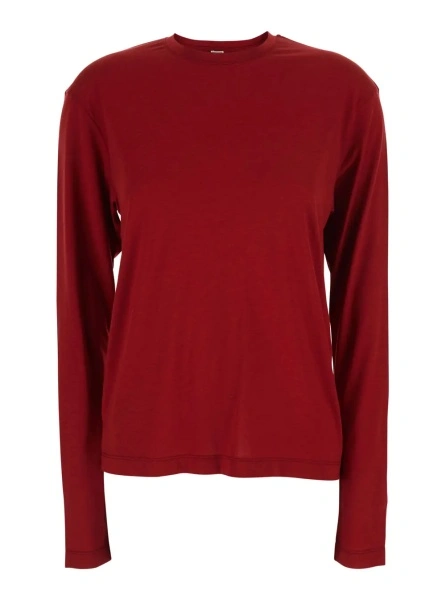 Tricou TOTEME rosu din bumbac
