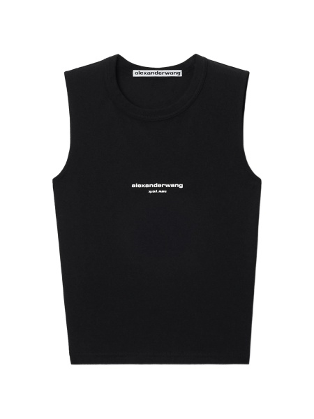 Vesta Alexander Wang neagra din elastan si bumbac