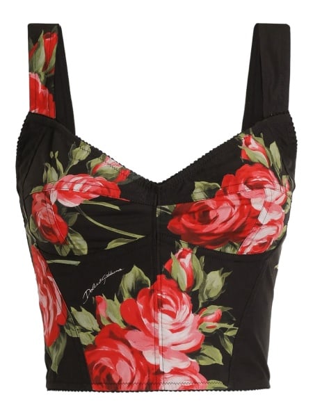 Vesta Dolce & Gabbana neagra din poliamida si elastan