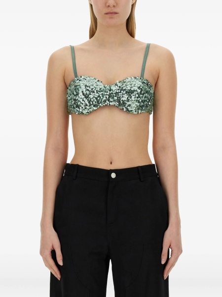 Vesta MOSCHINO JEANS verde