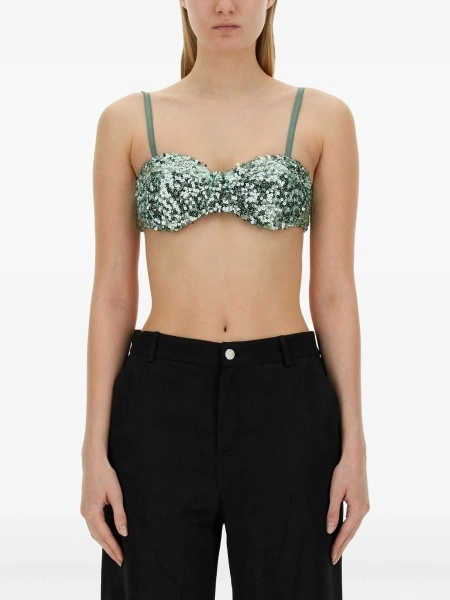 Vesta MOSCHINO JEANS verde