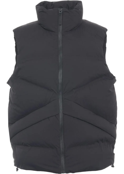 Vesta Vest with stand-up collar