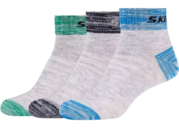 3PPK Wm Mesh Ventilation Quarter Socks