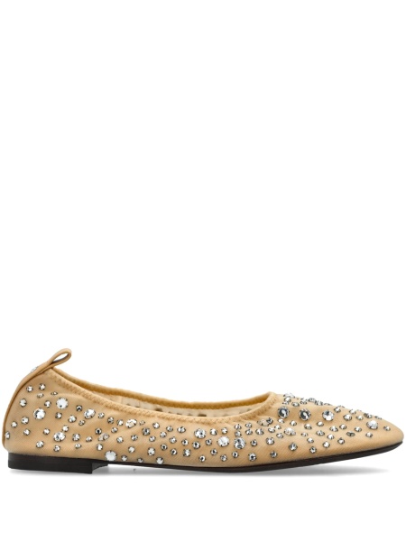 Balerini Tory Burch neutri din piele si nylon