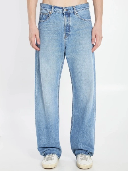 Blugi Denim Pants De-Nimes Droit