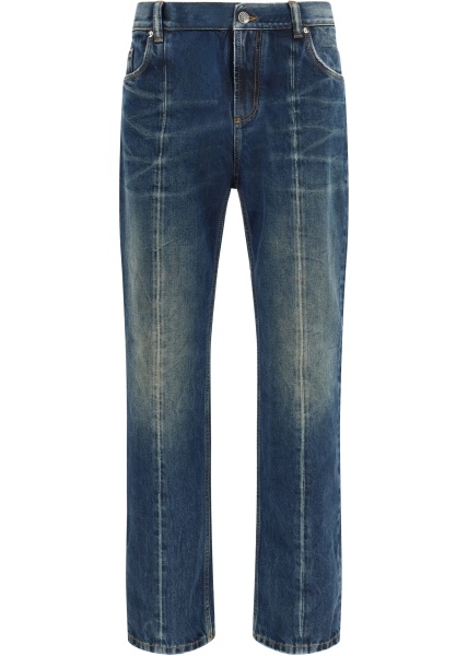 Blugi Distressed straight-leg Jeans